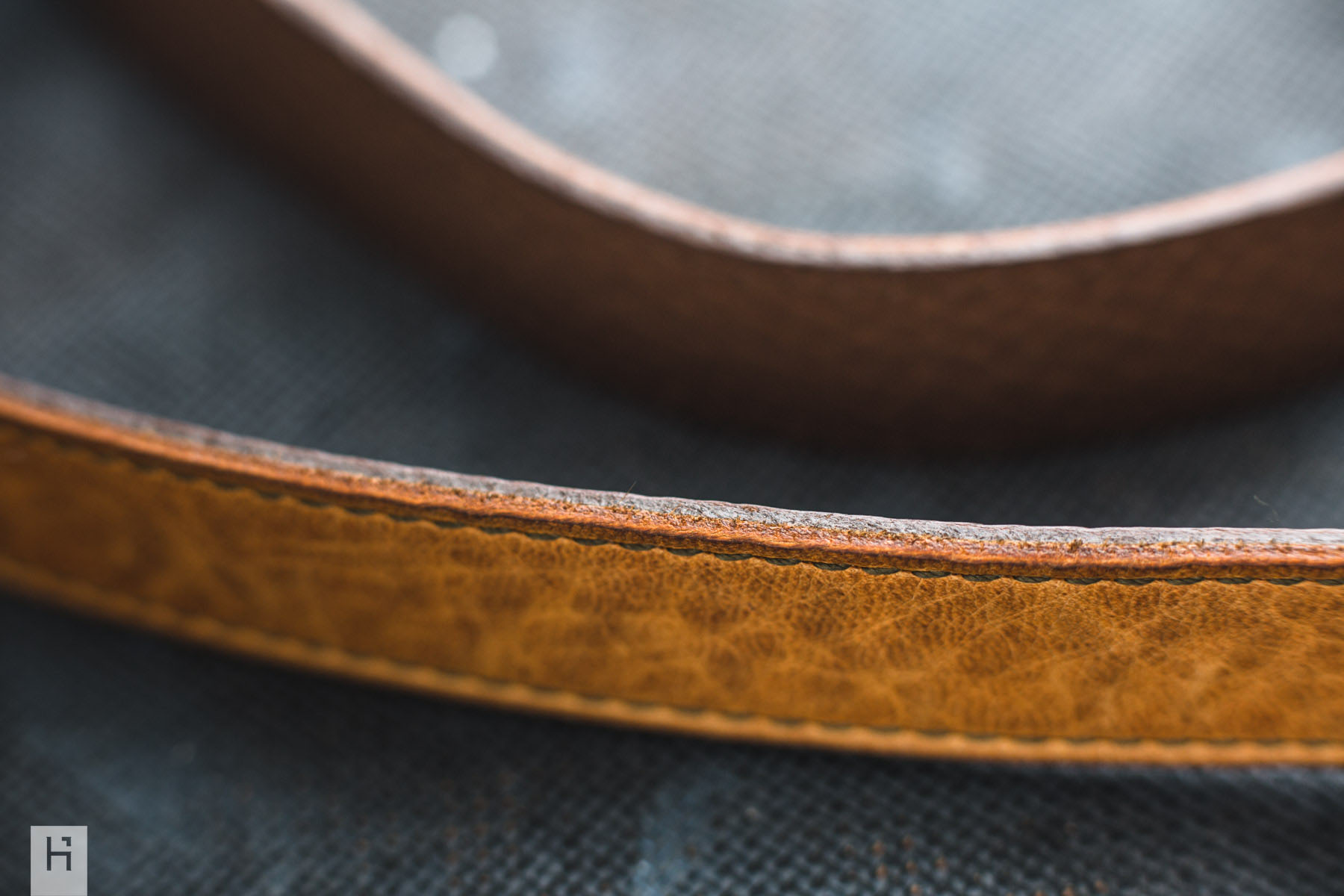 Neat stitching.