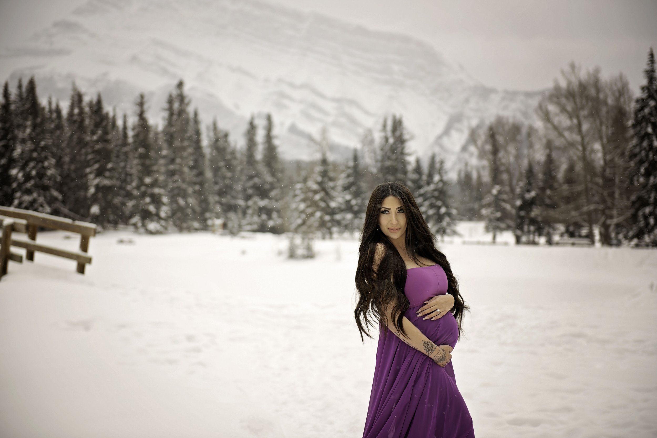 Banff Mountain Maternity Photographer-Lace & Locket Photo-6.jpg