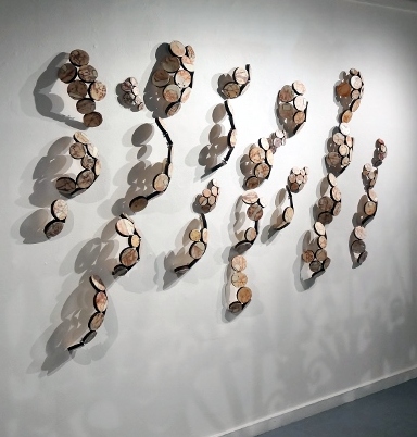 One of my pieces in the show.