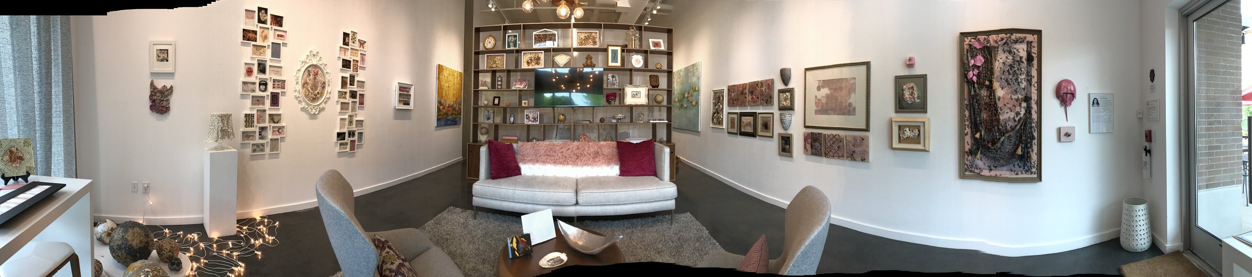 Installation view, Suzanne Zahr Gallery
