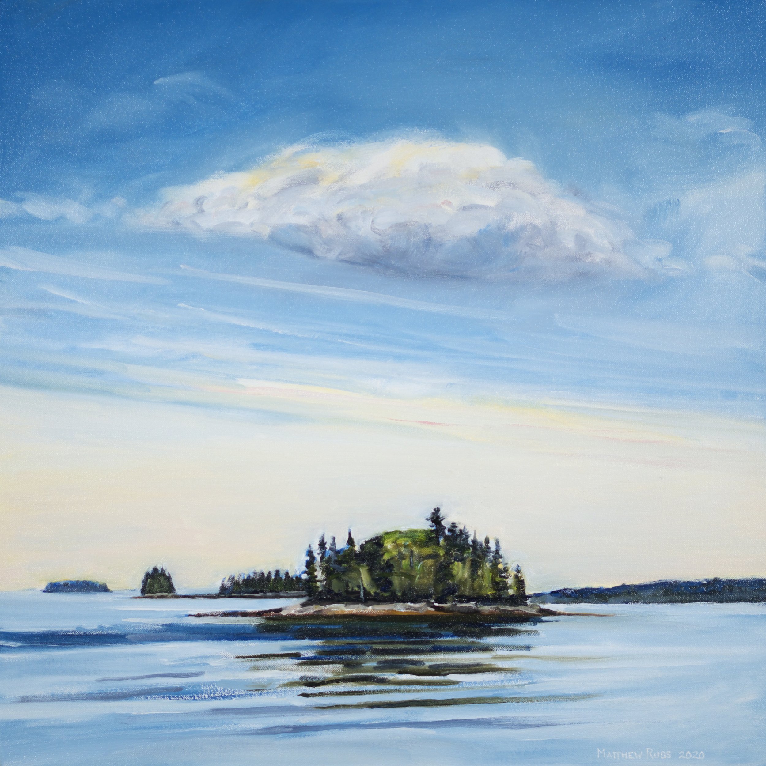 Crow Island (Private Collection)