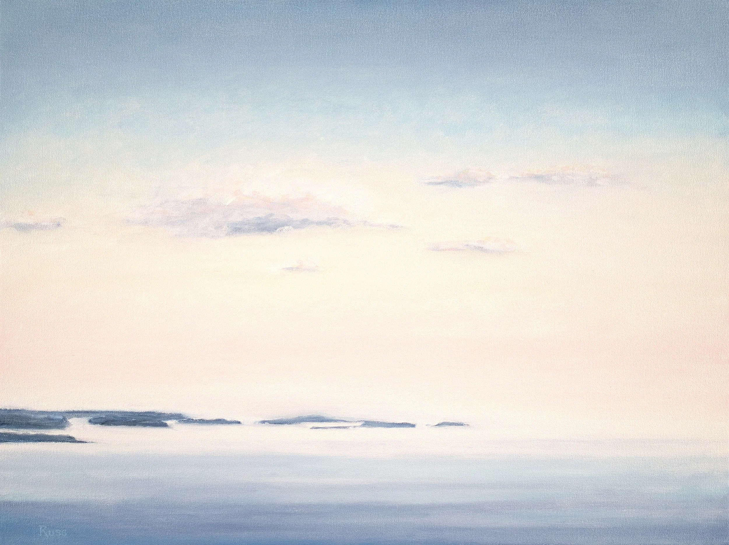 Matthew Russ, In the Distance, 2024, Oil on Canvas, 18" x 24"