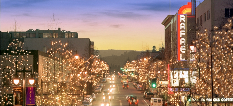 Downtown San Rafael. Image from the Business Improvement District.