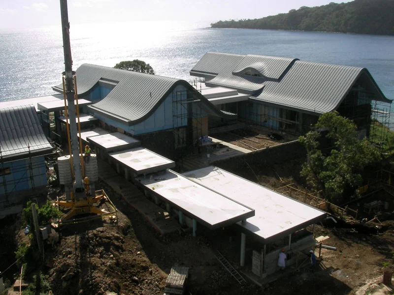 View of Great Hall, Library and Master Wing