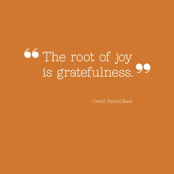 On Gratitude