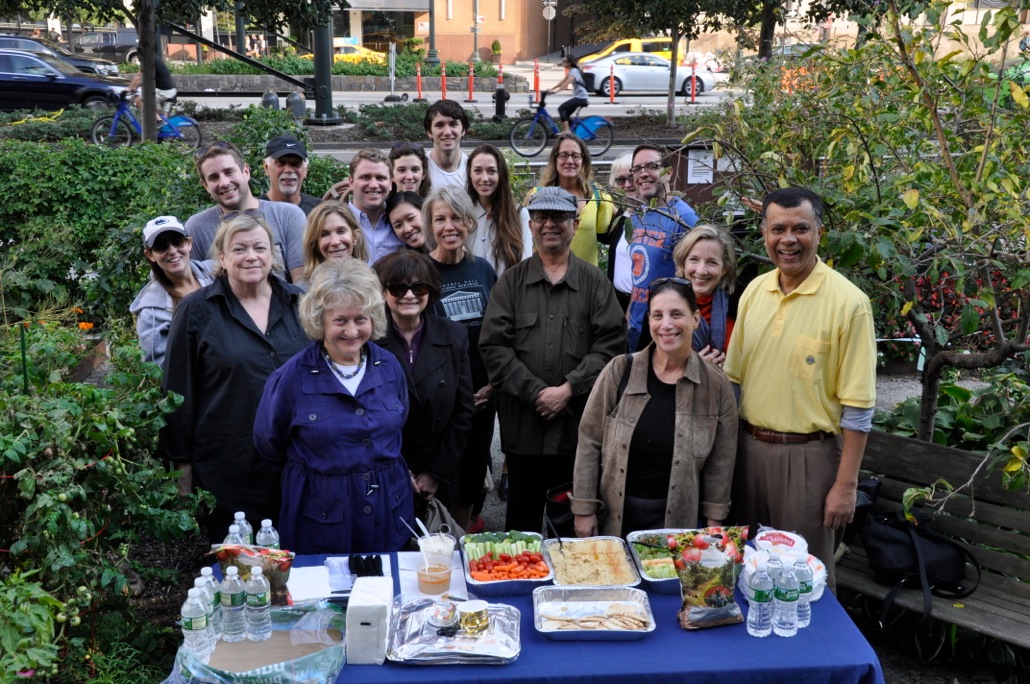 Liberty Community Garden Members & Family Members at the Harvest Festival