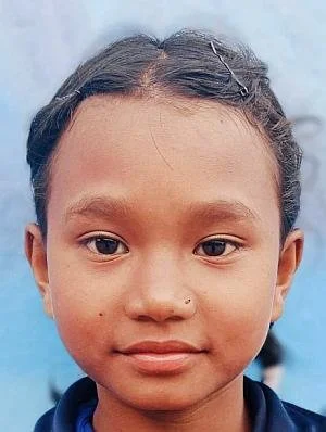 Nisha Majhi student sponsored by Tsering's Fund