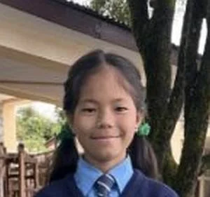 Norsang Lama is a Nepali student sponsored by Tsering's FUnd