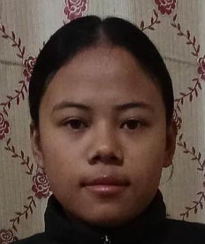 Sharmila Tamang  Nepali student sponsored by Tsering's Fund