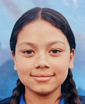 Sadhikshya Adhikari  is a Nepali student sponsored by the Tsering's Fund