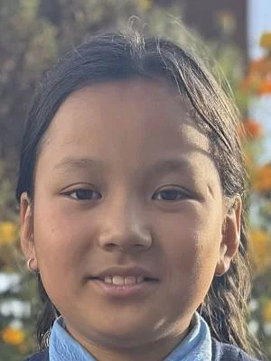 Pema Kendo Lama is a Nepali student sponsored by Tsering's Fund