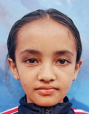 Selina Kafle is a Nepali student sponsored by the Tsering's Fund.