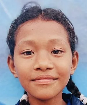 Simarika Majhi is a Nepali student sponsored by Tsering's Fund