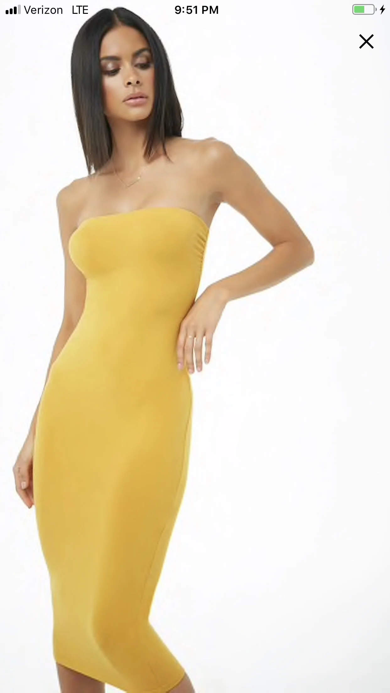 Prob not a good dance outfit. Hemline shorter than shown- approx mid thigh.