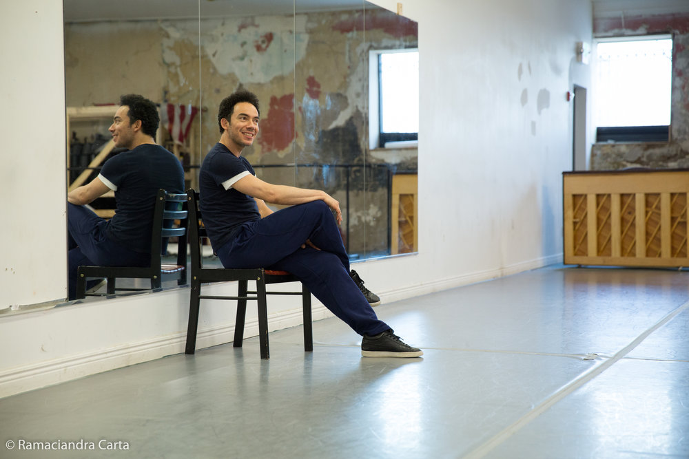 Open MOVEIUS Ballet Class taught by Alvaro Palau Thursdays starting April 25th at 10:30am-12pm