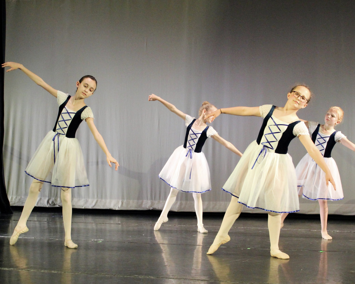 Young ballet dancers performing at Dance Loft on 14