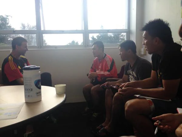 A mental session at HQ