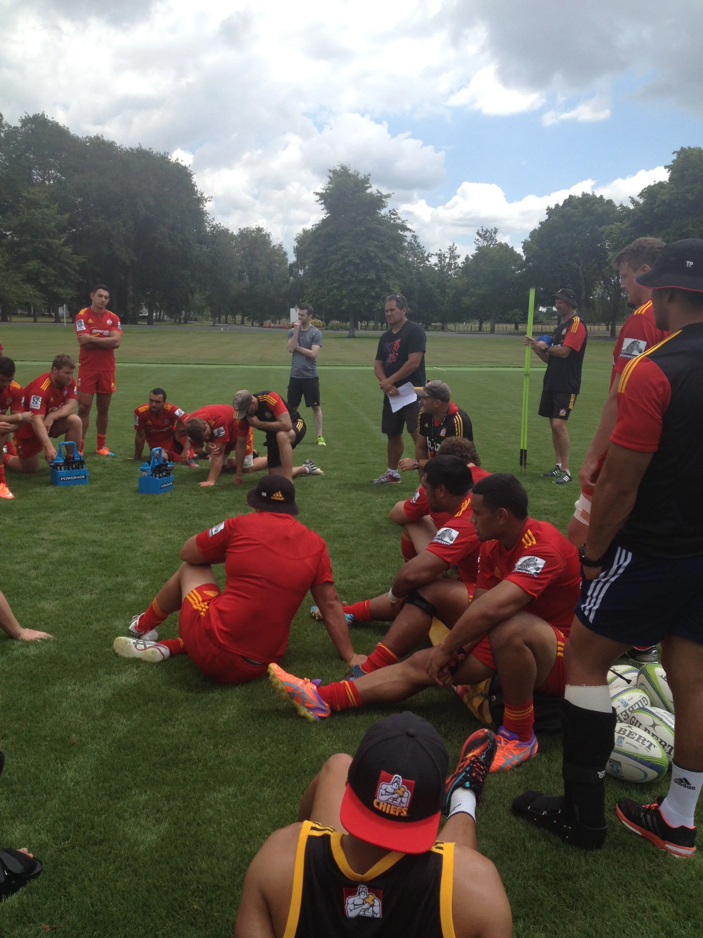 Post training chat