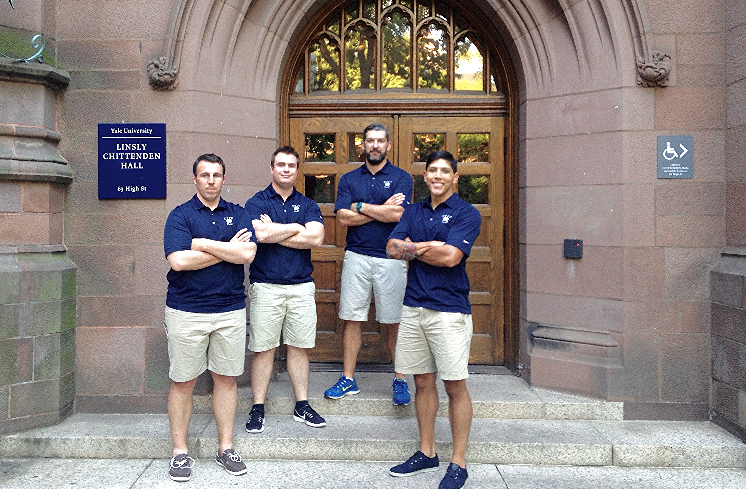 Left - Right Ross Callaghan, Craig Wilson, Greg McWilliams & Michael Sierra Arevalo