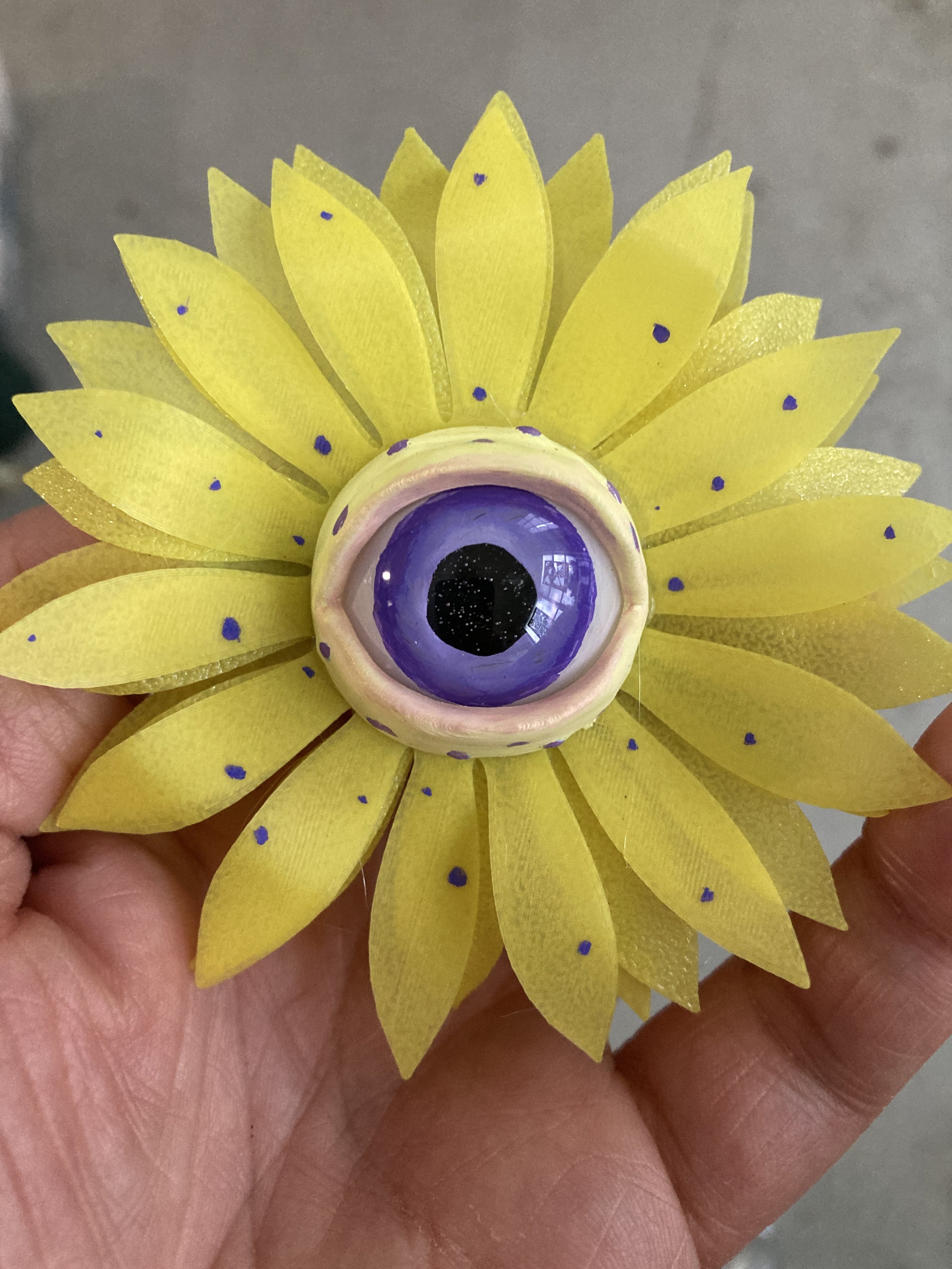 Single Eyeball Flower- Eye See You!