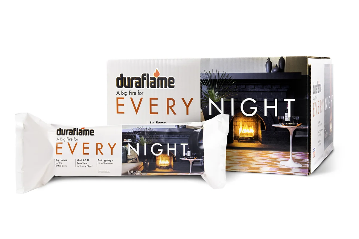 Brand Zoo Packaging Design for Duraflame Every Night Firelogs