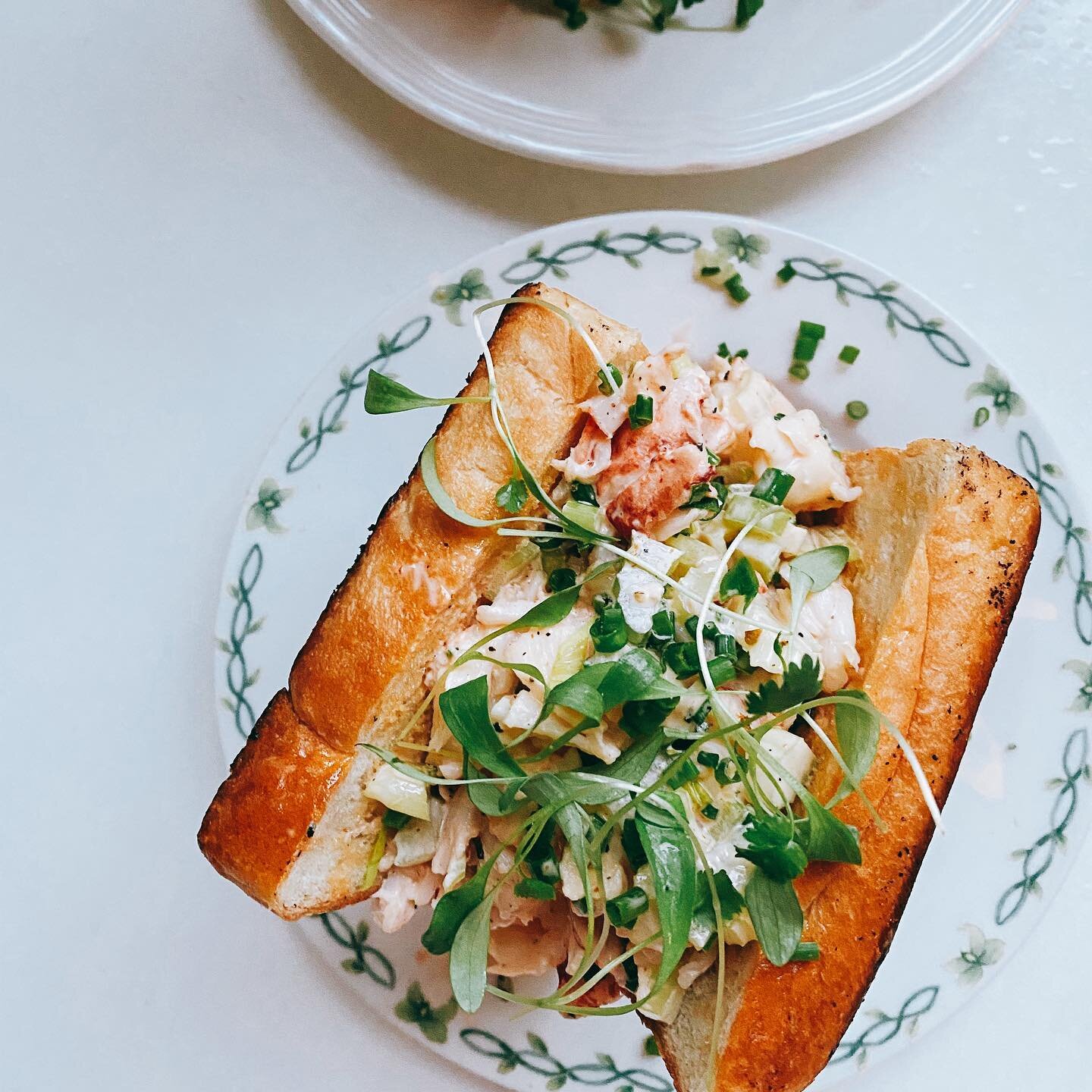 🦞lobster roll (sandwich) | I made this last week for the first time and it became an instant favorite at our house. We had it again tonight just to make sure it wasn&rsquo;t a fluke &mdash; it wasn&rsquo;t. as the kids are saying right now, &ldquo;i