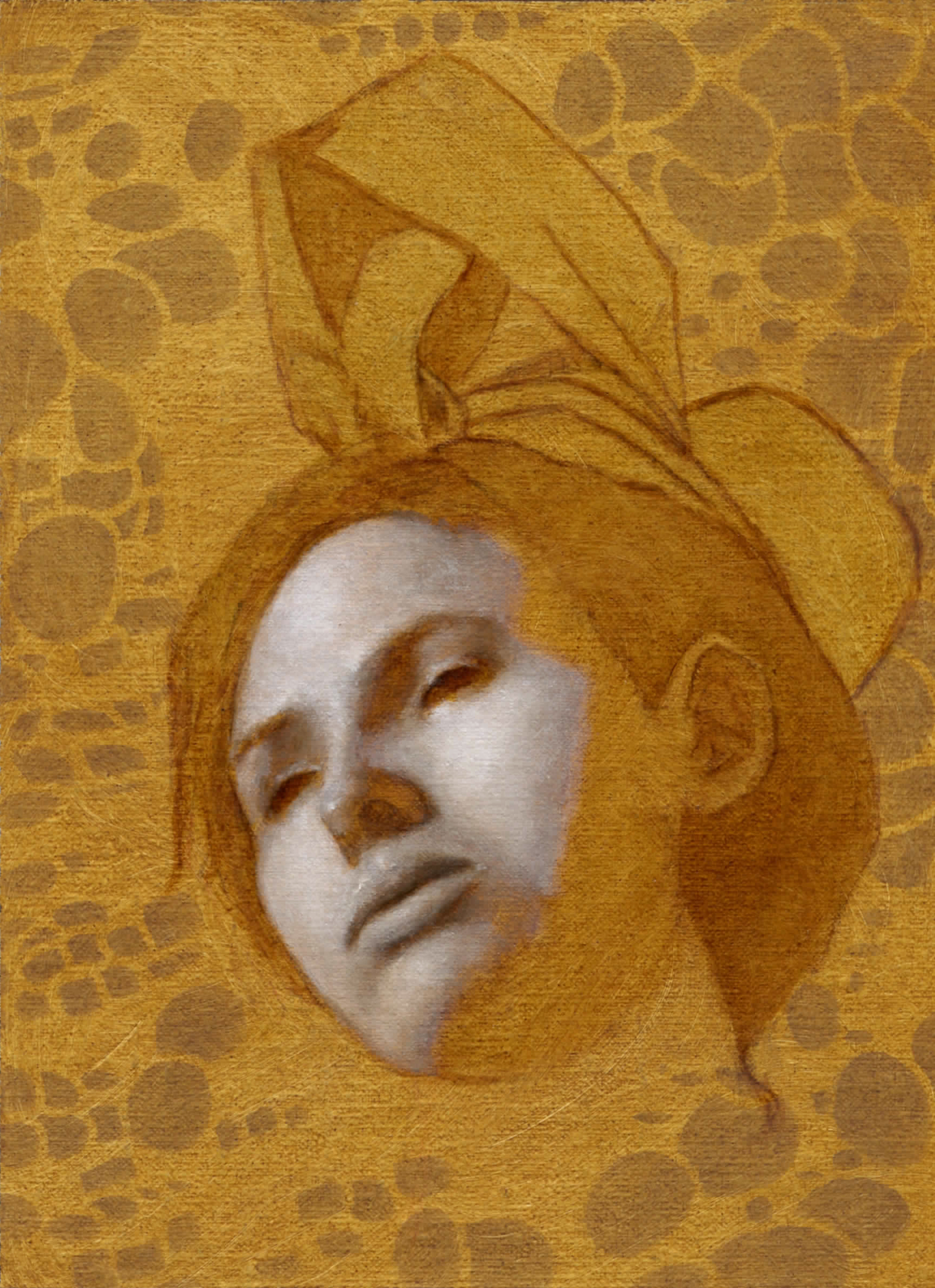 Girl in a Veil Hat, 2016