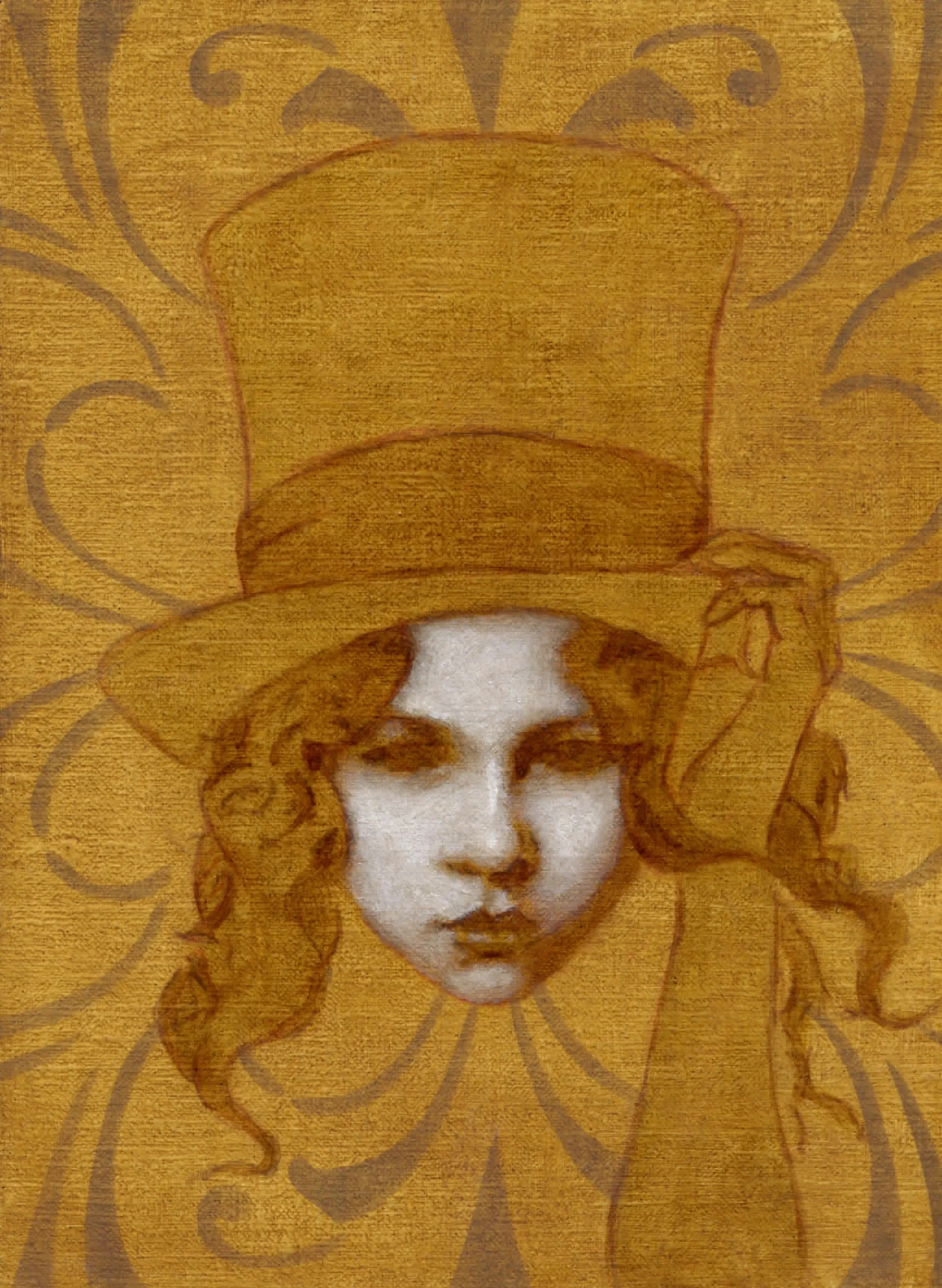 Girl in a Top Hat, 2016