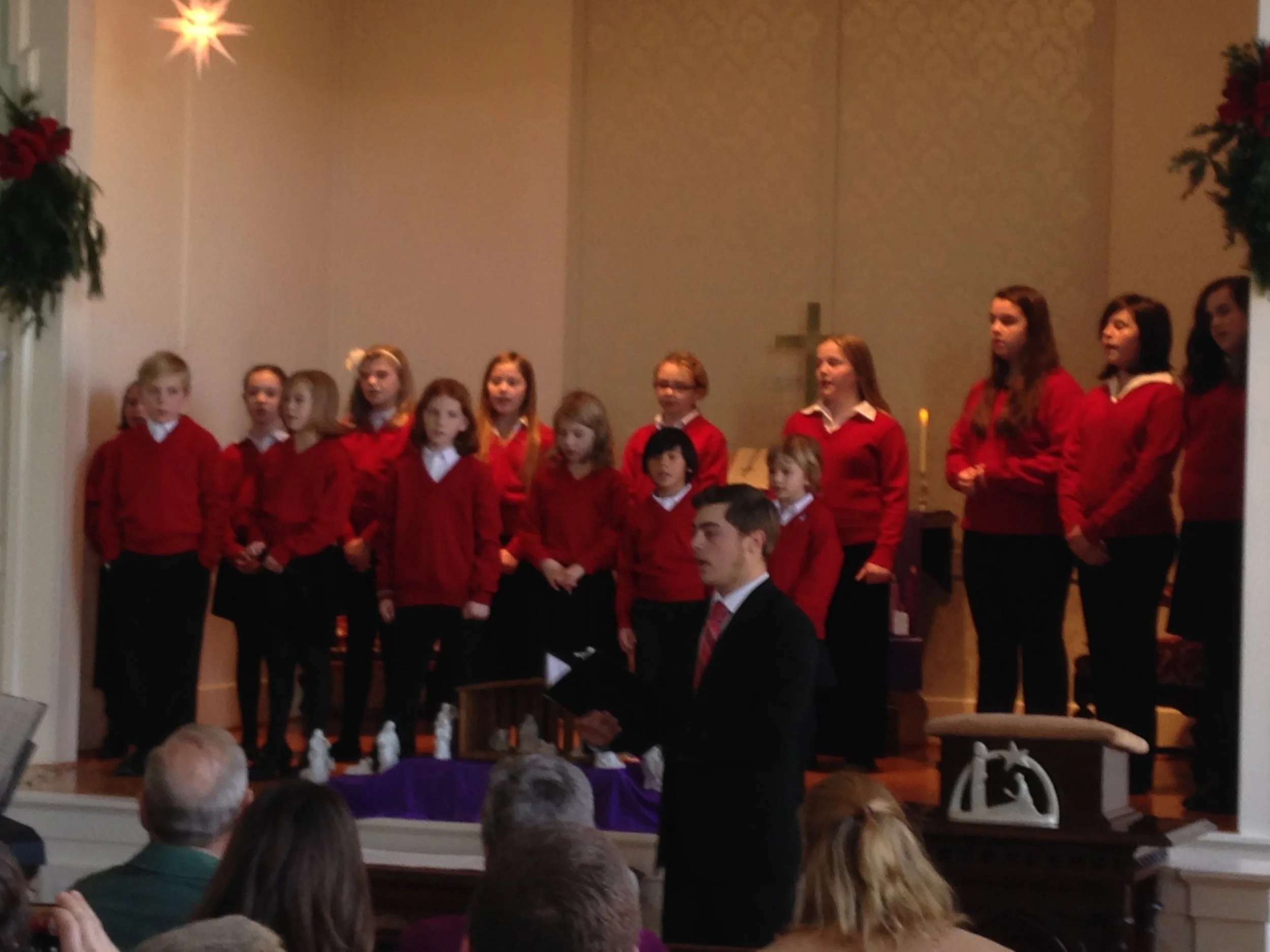Blafield Children's Chorus at WCC Dec 2015