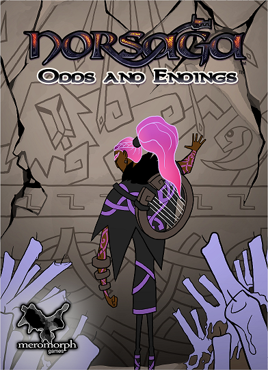 Draft of colored final boxart, without lighting or shading.