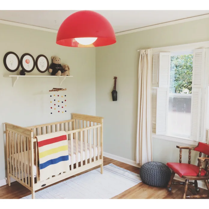 Baby Caroline Jane's Vintage Modern Nursery Tour