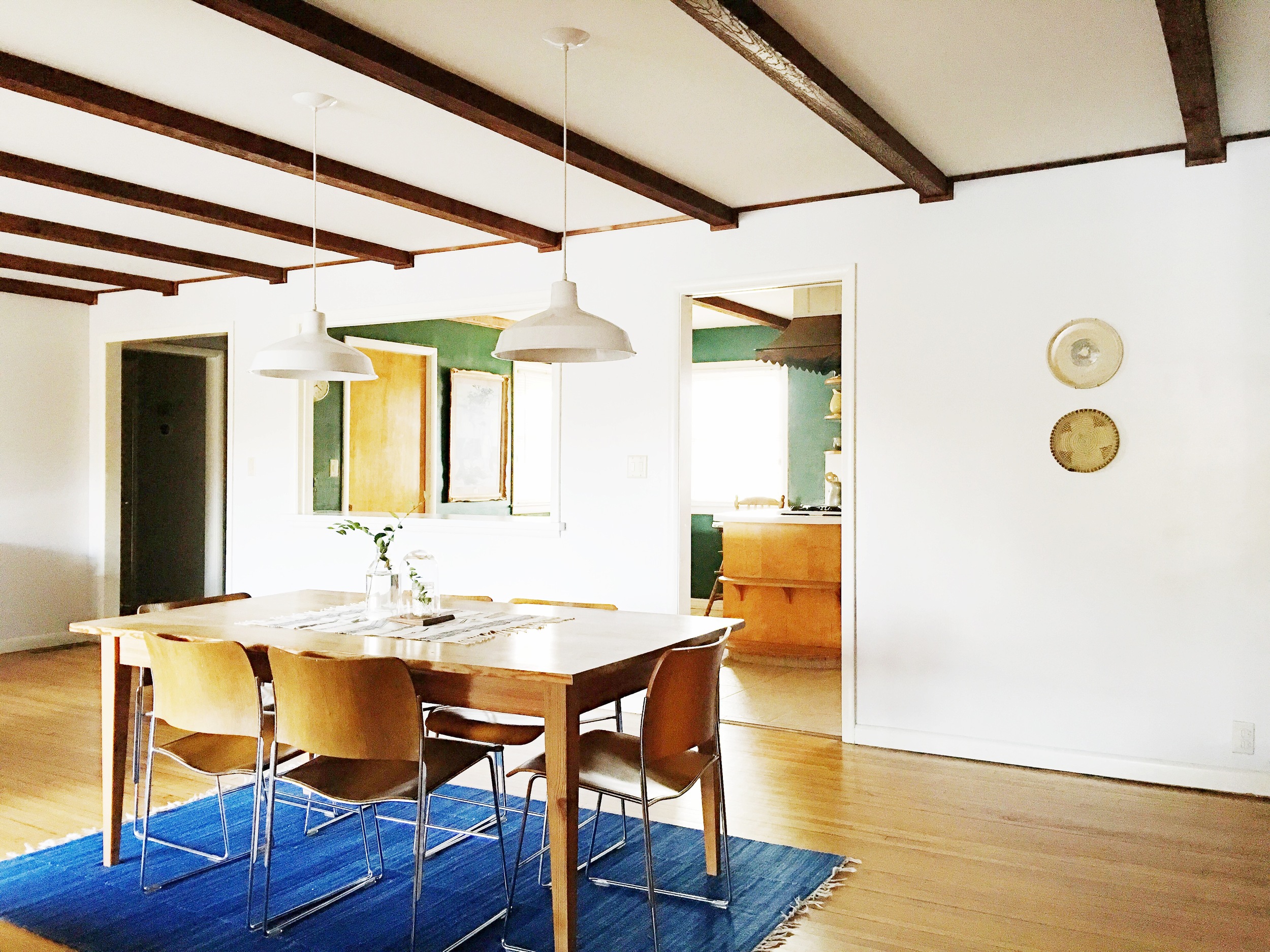 Holding On & Moving On: Rustic Modern Dining Room