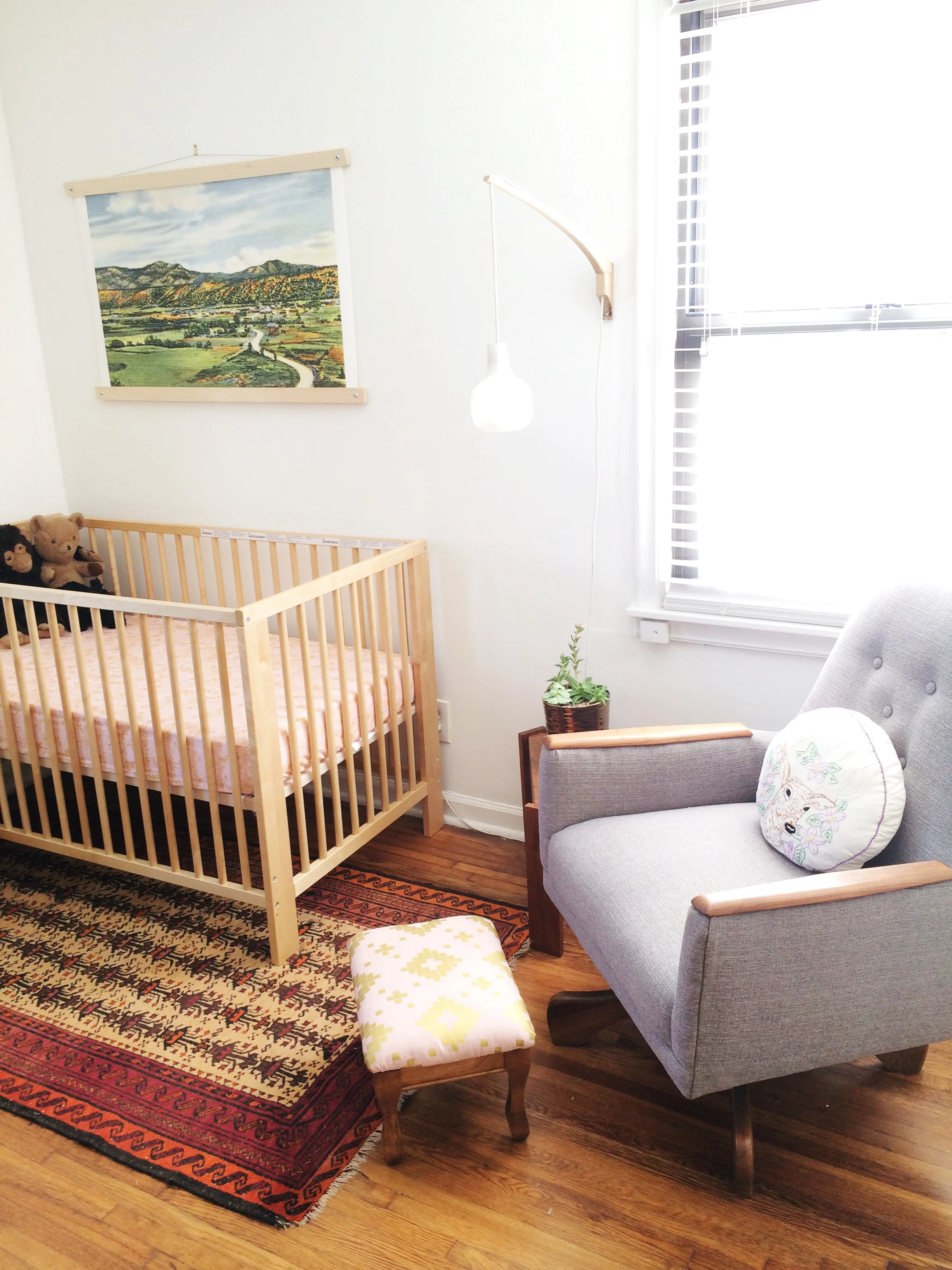 bohemian style nursery