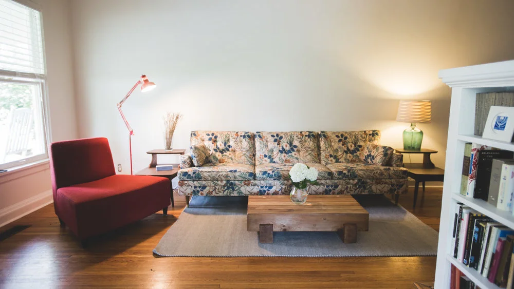 Living Room: After //Photo by Molly Thrasher Visuals //