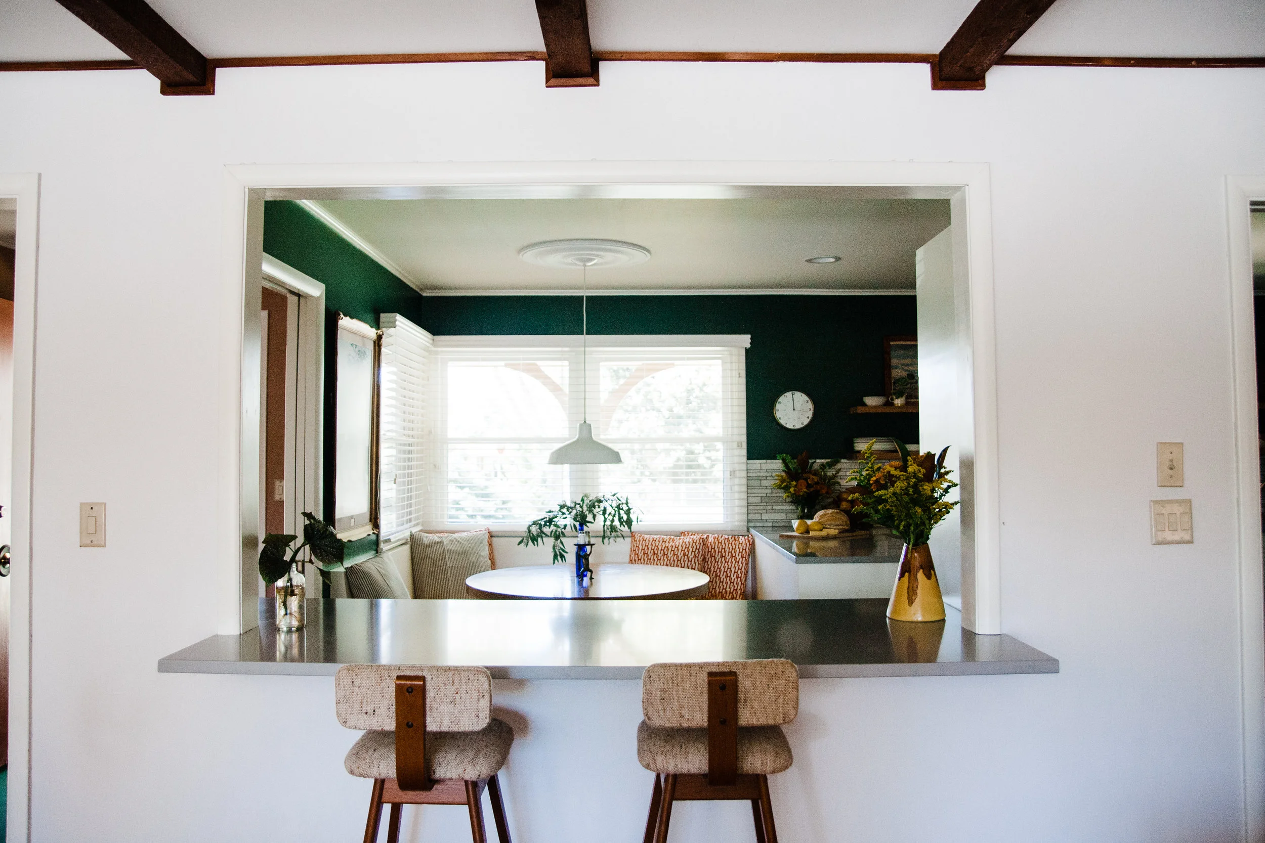 Colorful Vintage Modern Kitchen Renovation In Tulsa Ok Retro