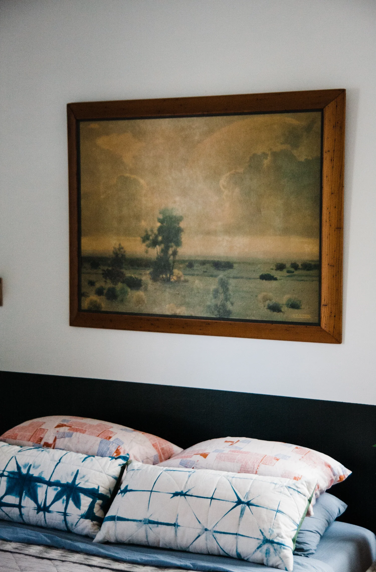 My quilted House Sparrow shibori indigo pillows make me feel just as proud as my handmade standard pillowcases. I loved slowing down and learning the process of dying fabric and quilting a pillow. Thanks Tasha!