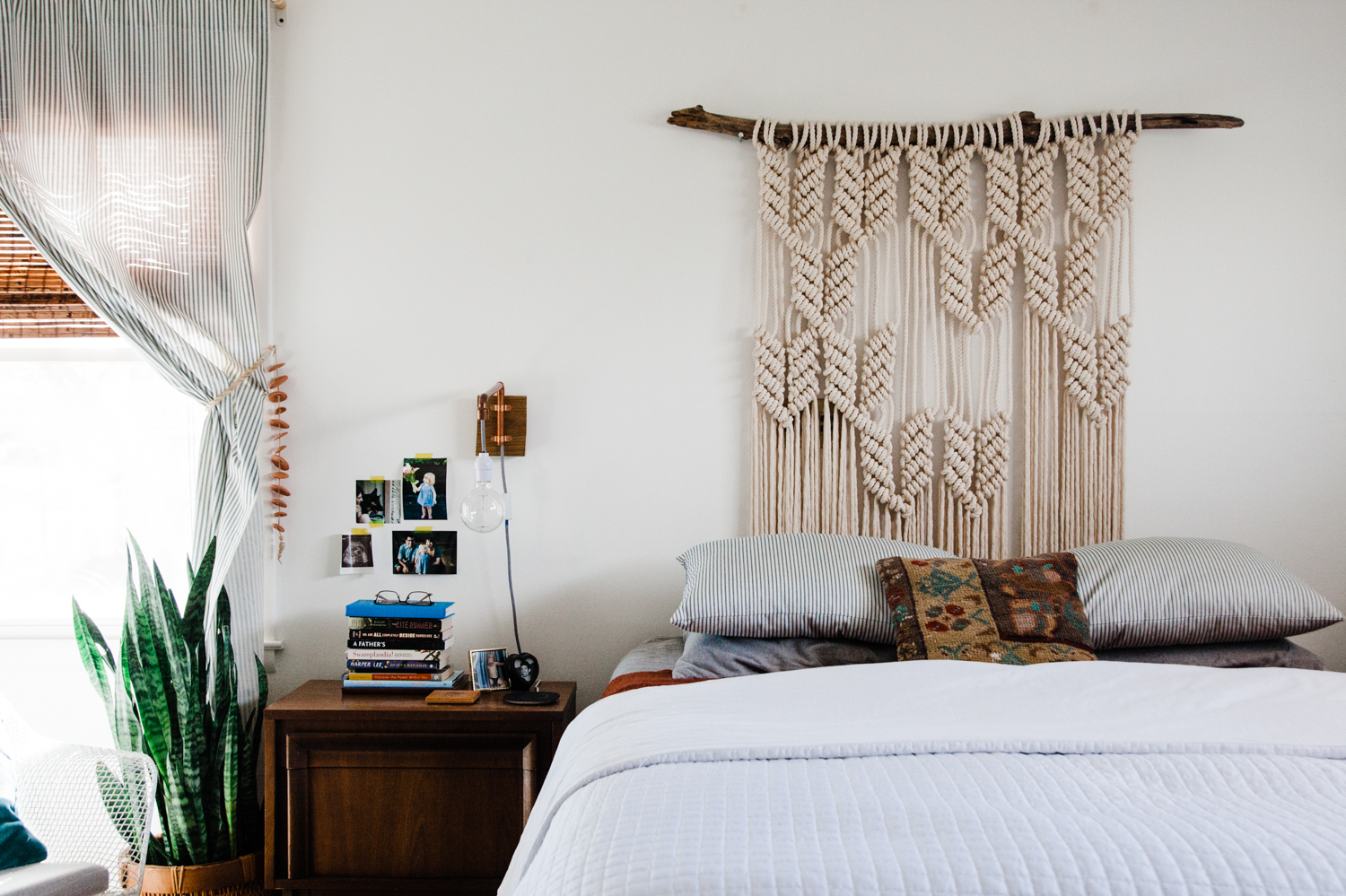The Perks Of Decorating Slowly Palmer S Neutral Boho Bedroom Retro Den Vintage Furniture And Homewares