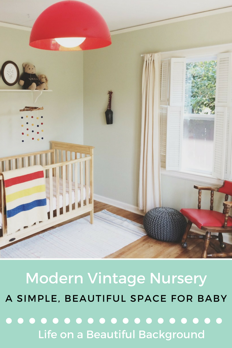 Vintage Modern Baby Girl Room Modroom Vintage Nursery Decor