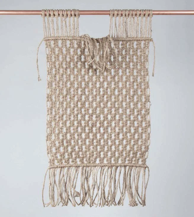 Modern Macrame Welcome Home Accent Rug How To Retro Den