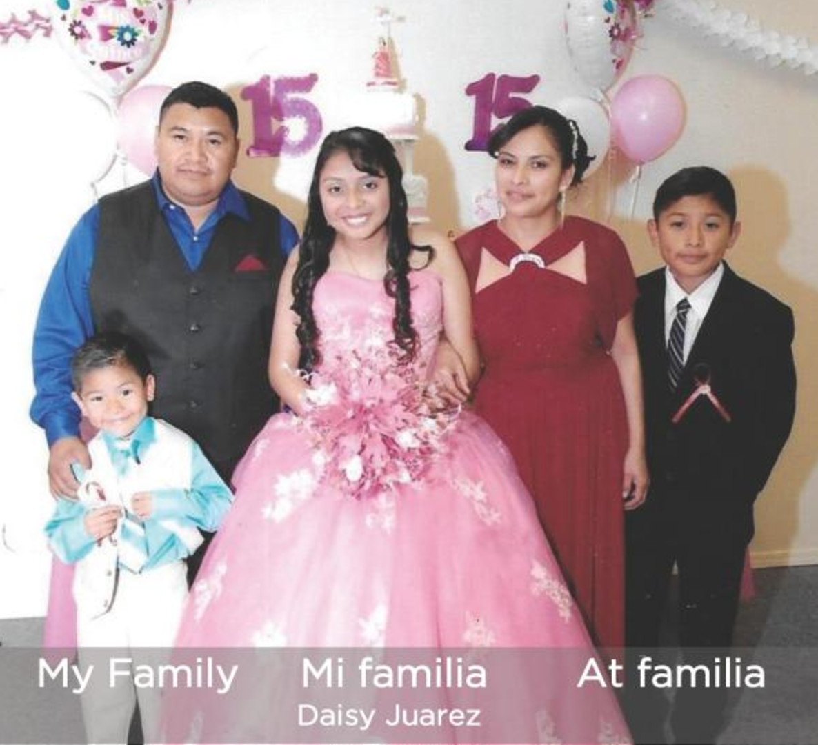 My Family | Mi familia | At familia Daisy Juarez lives in San Francisco and her family is from Guatemala. Read along in English, Spanish, and Mam to learn about Daisy’s family. Daisy Juarez vive en San Francisco y su familia es de Guatemala. Lea en inglés, español y mam para aprender de la familia de Daisy. Daisy Juarez, antza taya san francisco a tzin tfamilia antza iteya guatemala, nuji tej toxil yol ingles, jni tej espanol y toj qyol taj tuin tel tnik tij tfamilia Daisy. Buy this book.