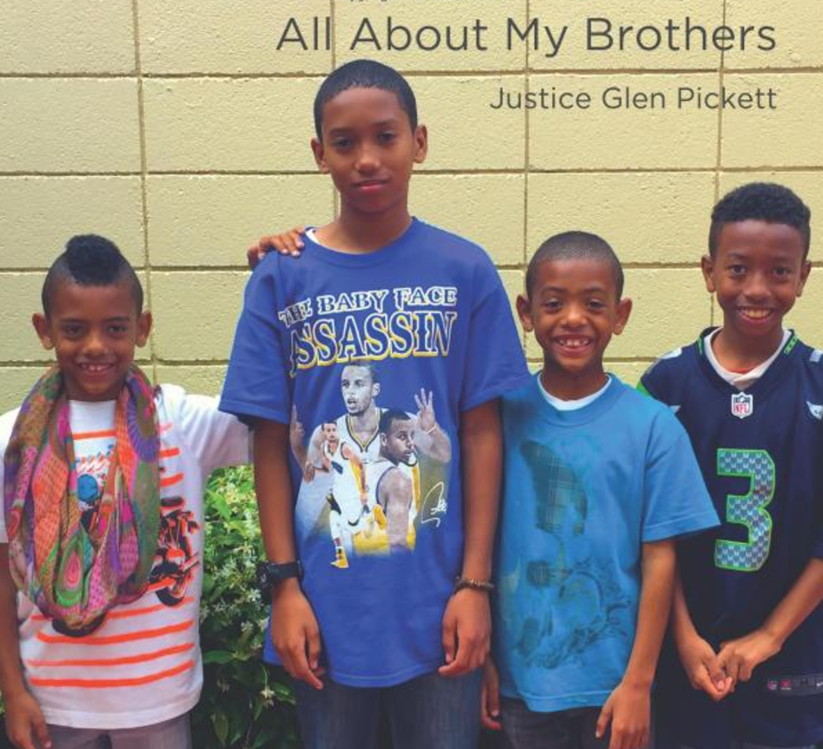 All About My Brothers Justice Glen Pickett introduces the beginning reader to his brothers. Read along to learn where these four boys like to travel. Buy this book.