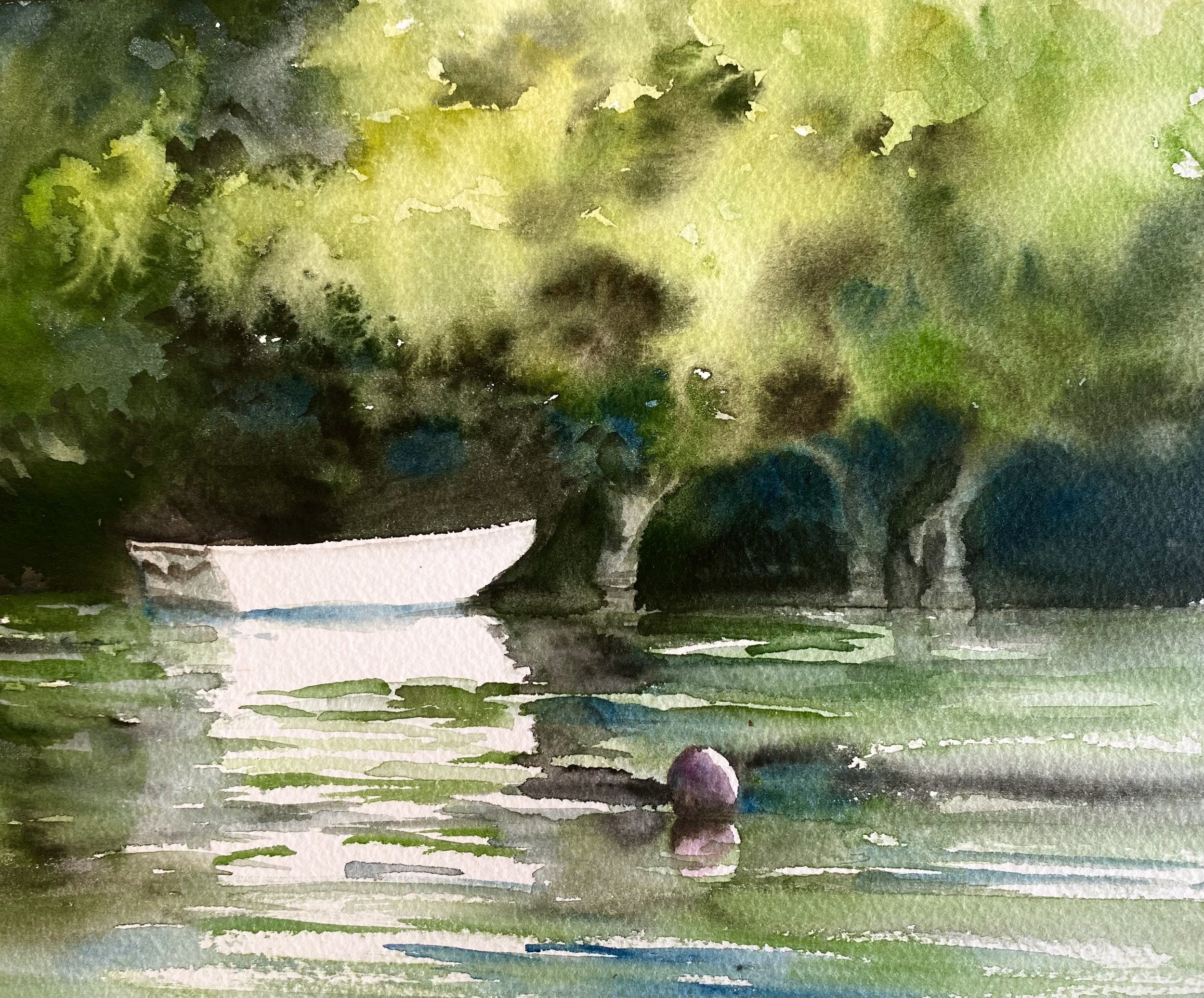 Dinghy in the mangrove SOLD