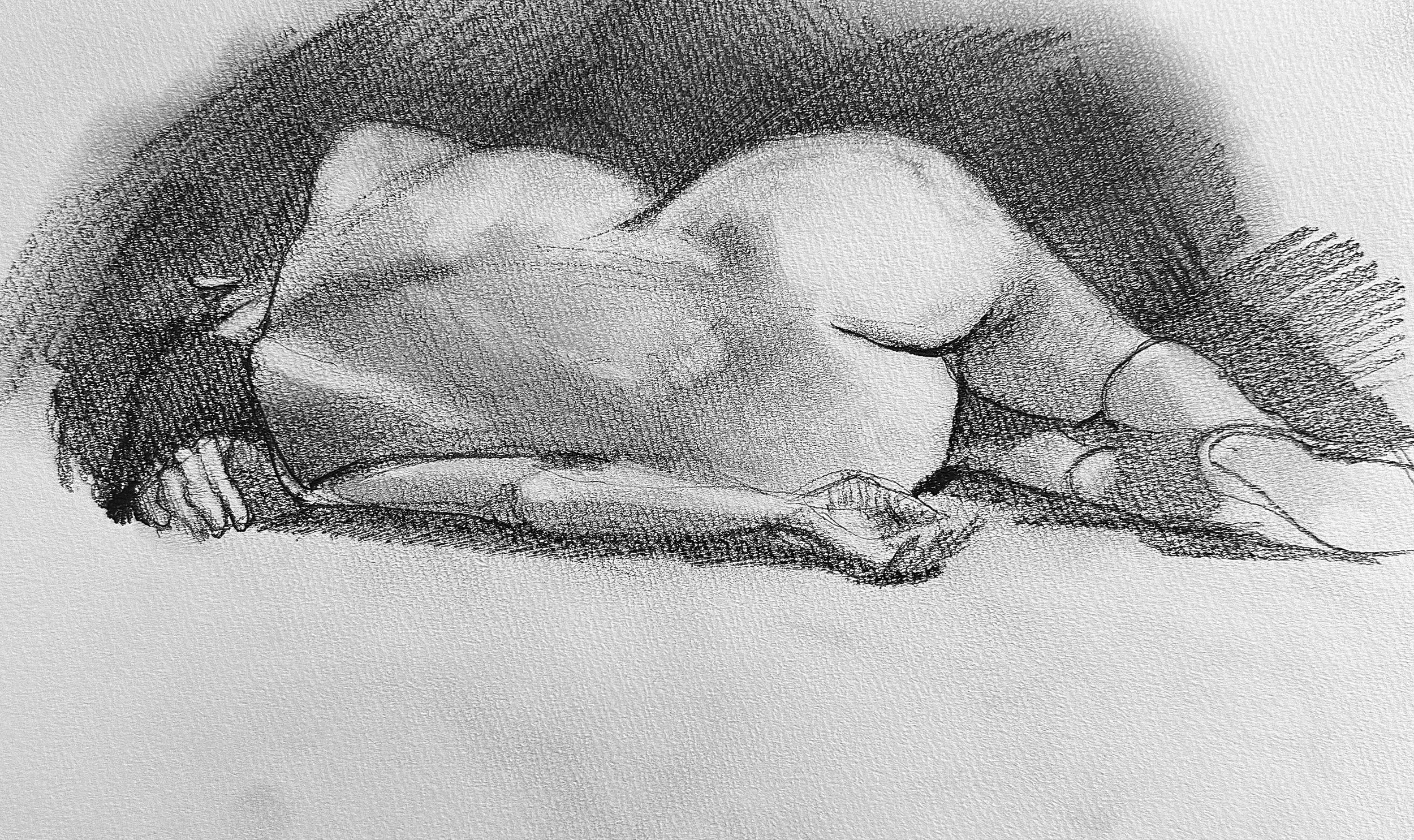  Elevation, 10 × 14”, graphite 