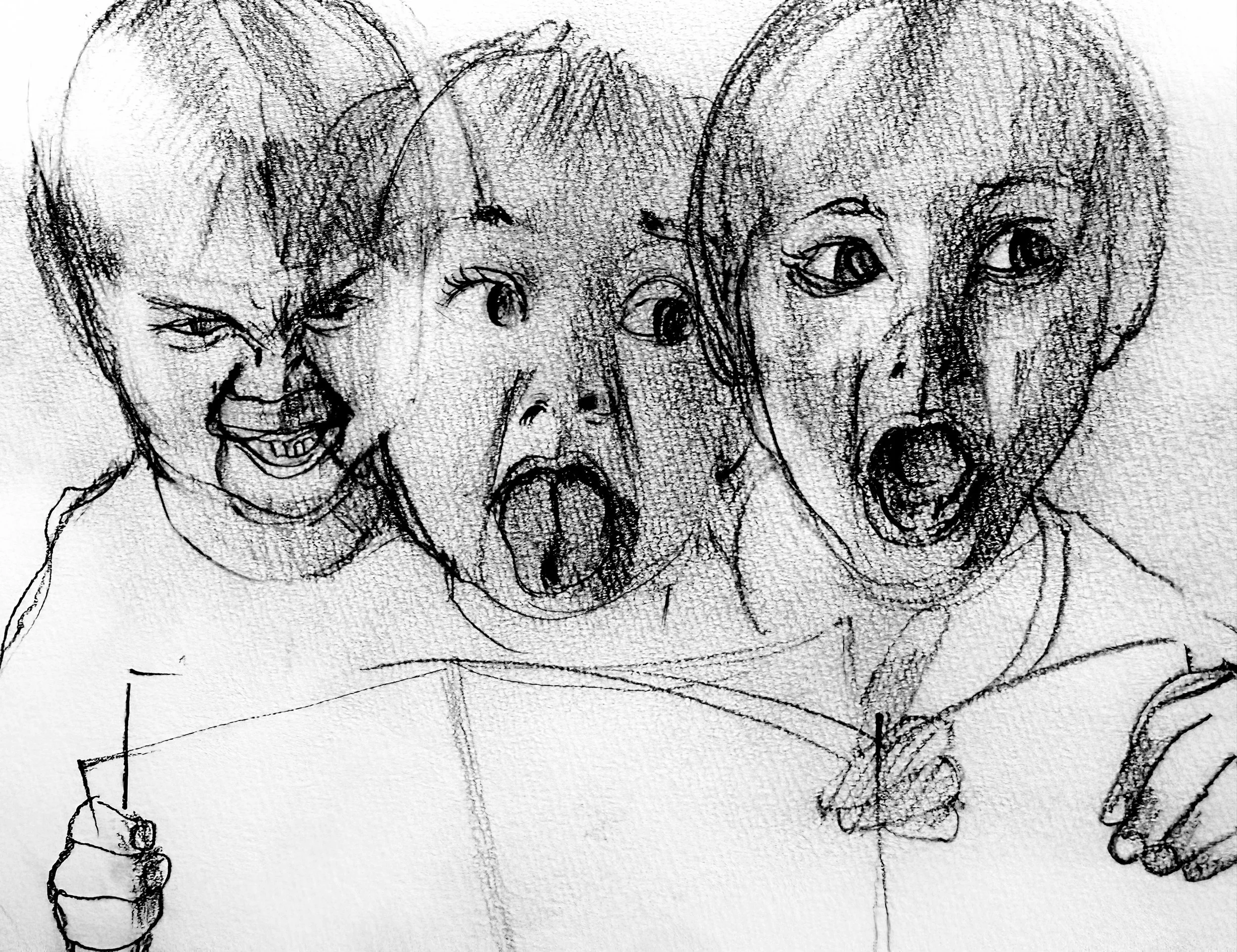 Cooper, 11 x 14", graphite