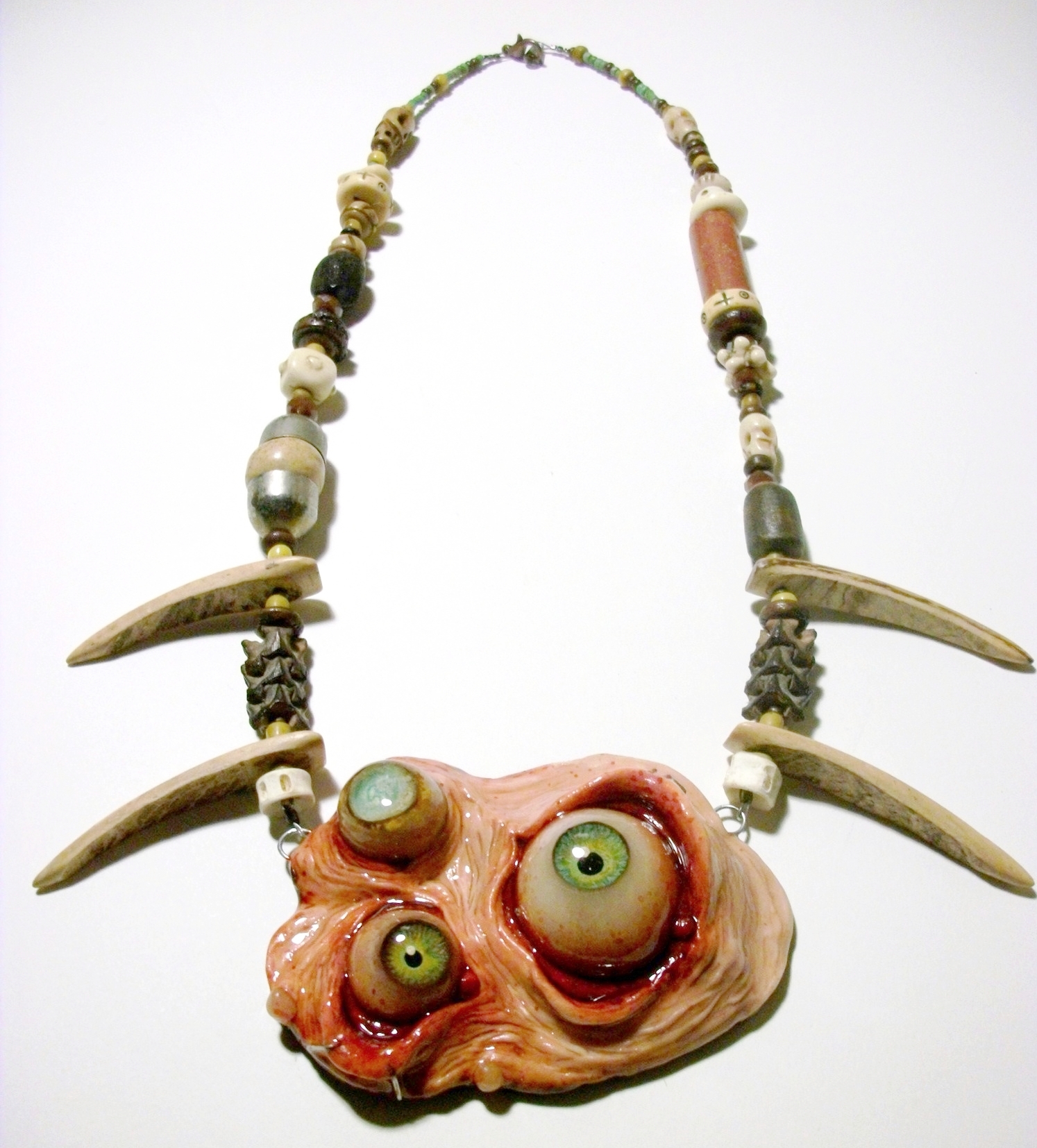 "All Seeing Voodoo Necklace" by Krystal Osborne