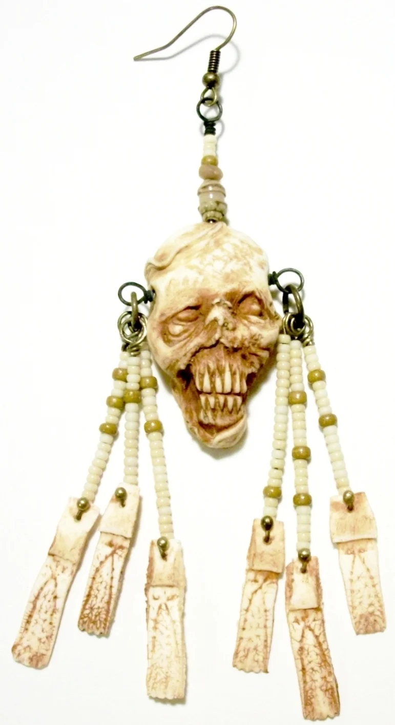 Voodoo Zombie Single Earring