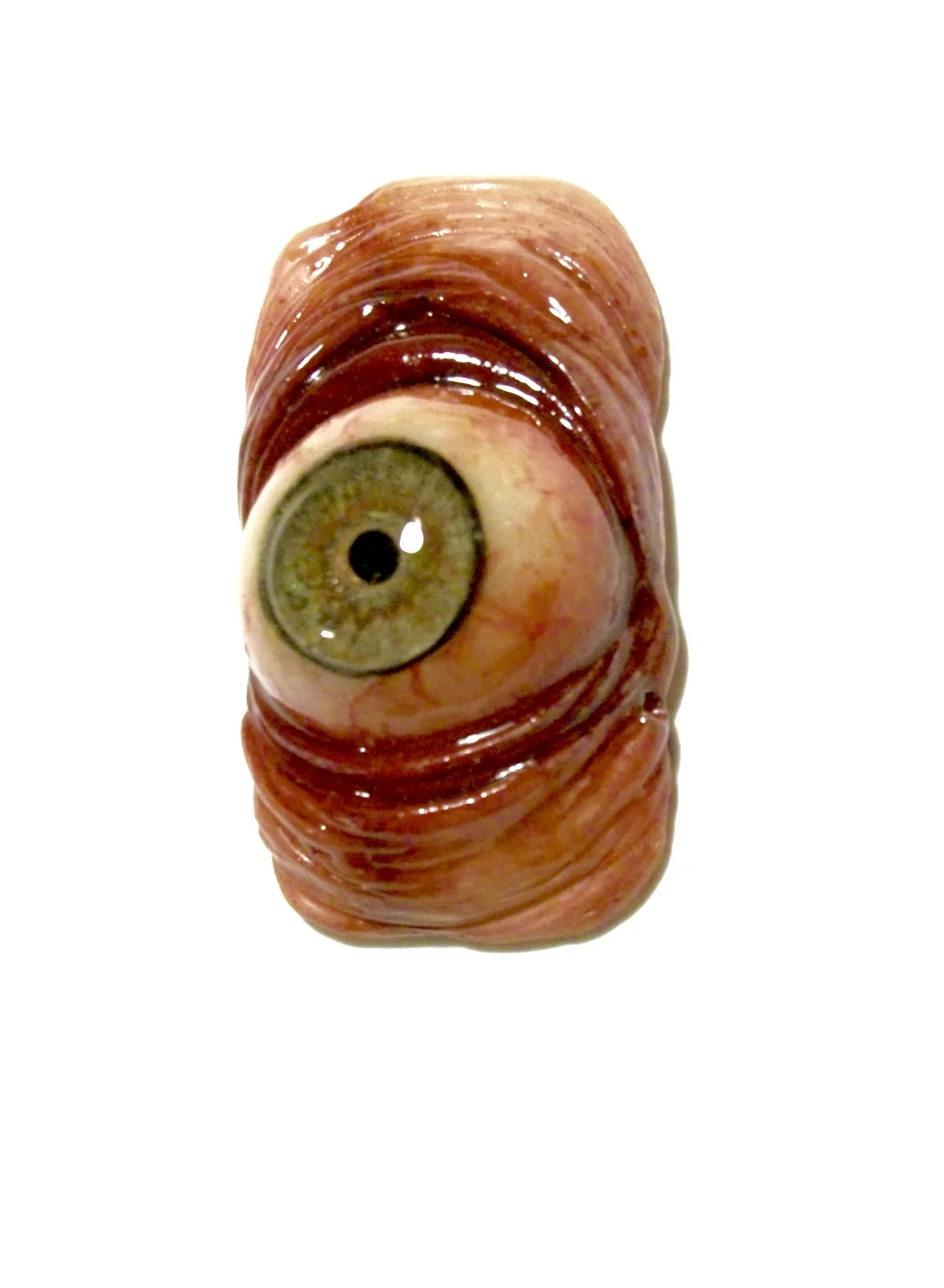 Green Fleshy Eye ZombieHead Pendant