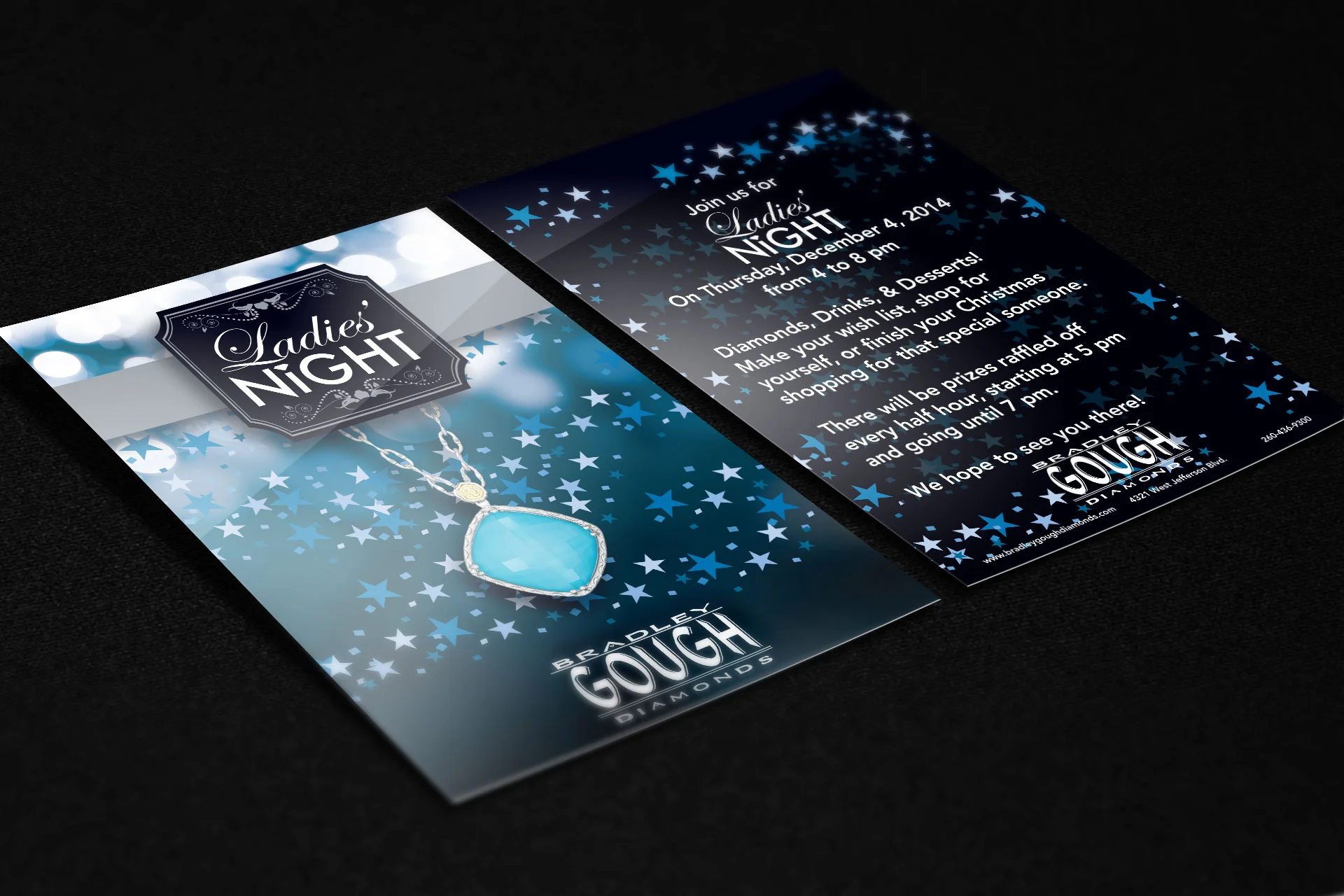 Ladies' Night Postcard