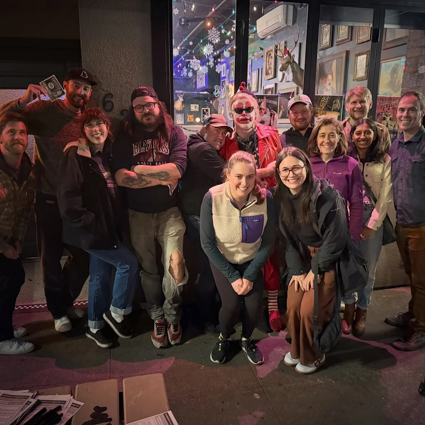 🤡 Last week @creepyspdx was flooded with thoughts! Will it be this Monday? Join us for trivia every Monday 7-9 p.m. Enjoy inventive cocktails and craveable smash burgers from @bingoburgerpdx while testing your wits. Hosted by the one and only @theco