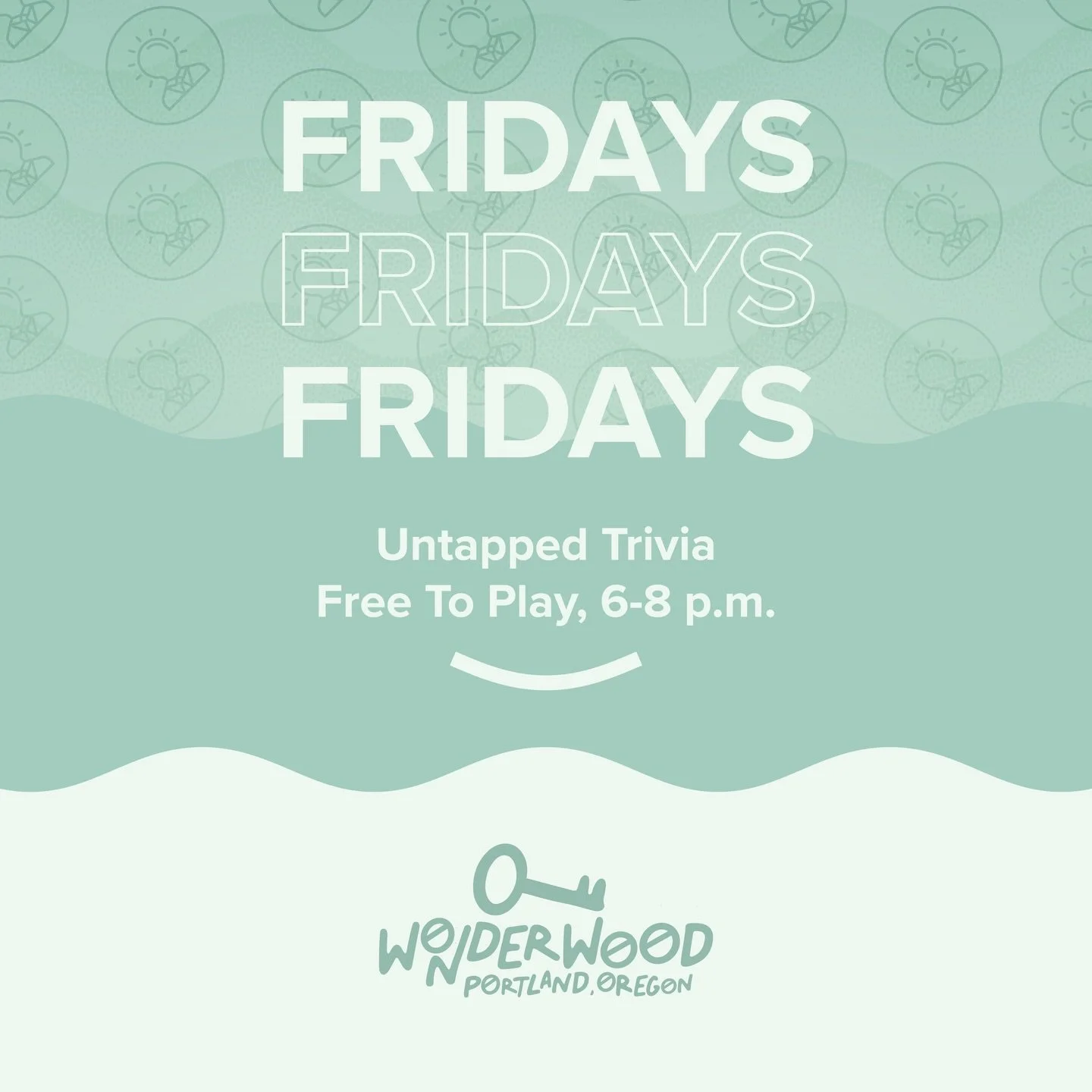 🧠🎉 Celebrating a decade of quizzing Portland! @untappedtrivia nights are always free to play, and no apps required! Eat, drink, and play trivia Fridays at Wonderwood Springs in St. John&rsquo;s. Use the link in our bio to learn more.

🗓️ Friday Tr